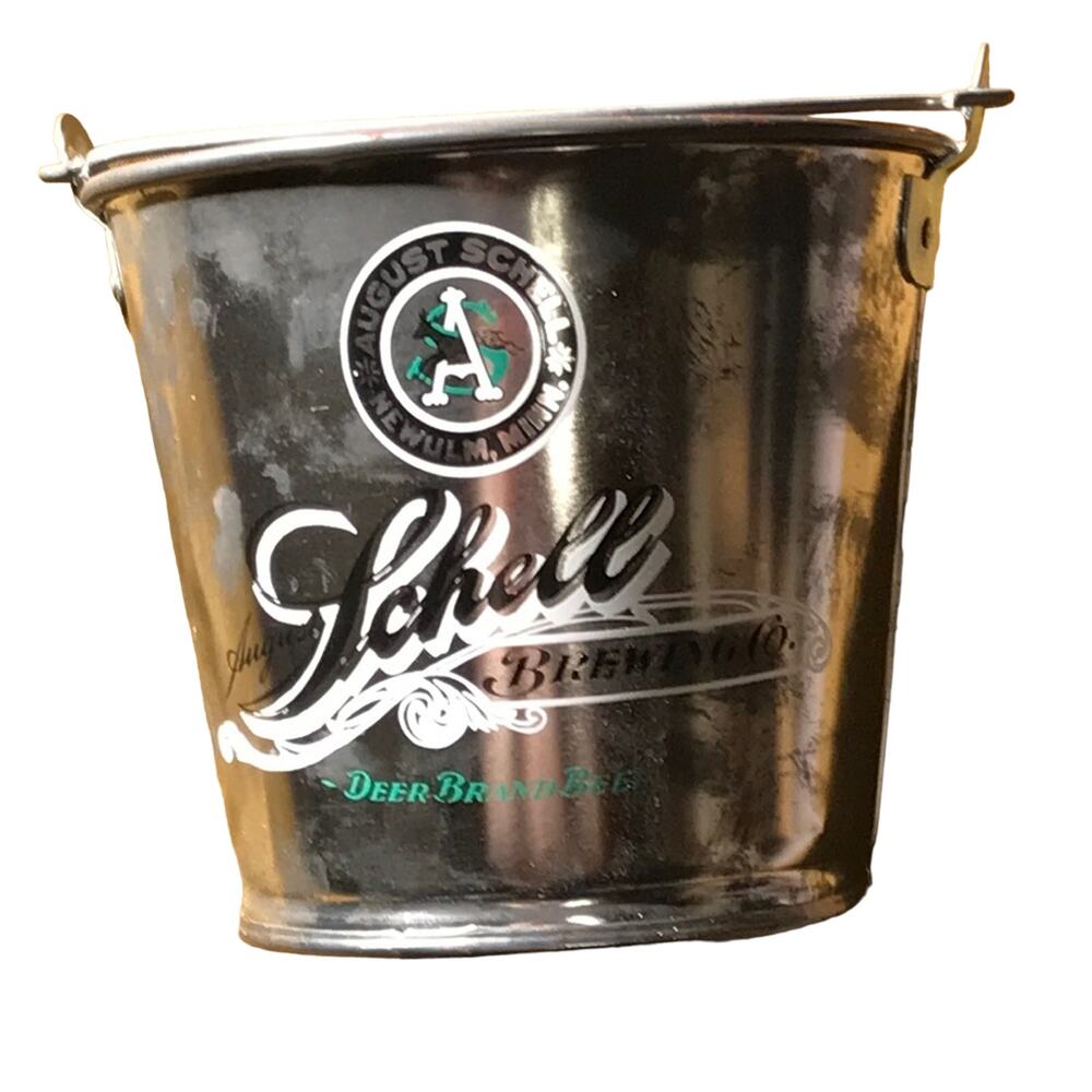 Vintage Shell Metal Individual Beer Ice Bucket. OS